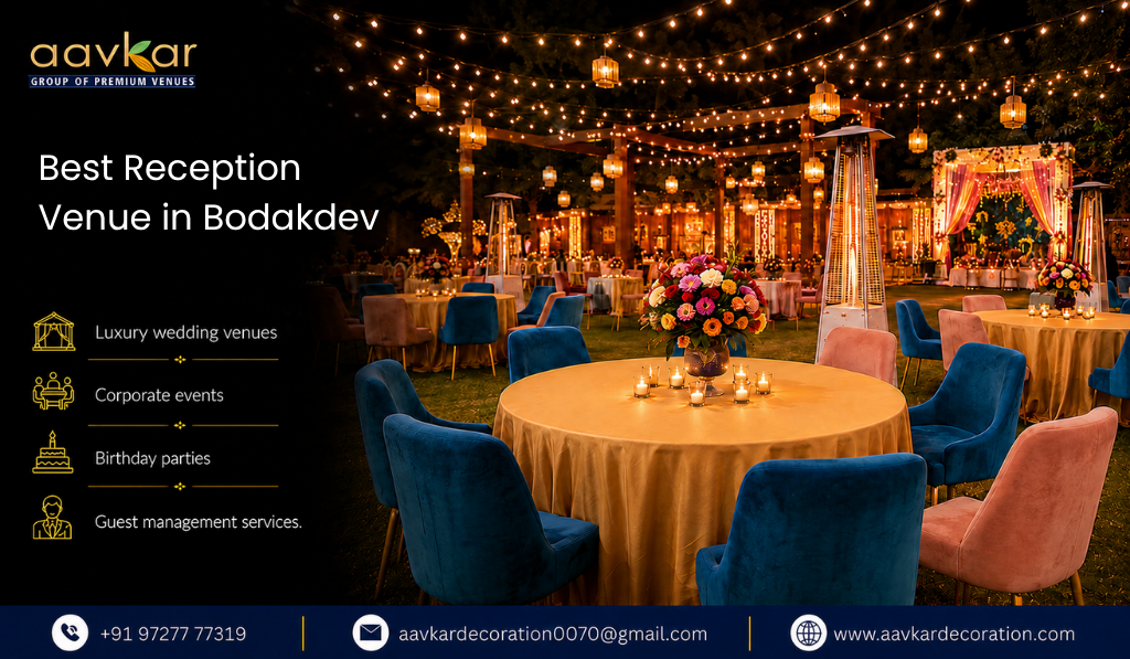 Best Reception Venue In Bodakdev