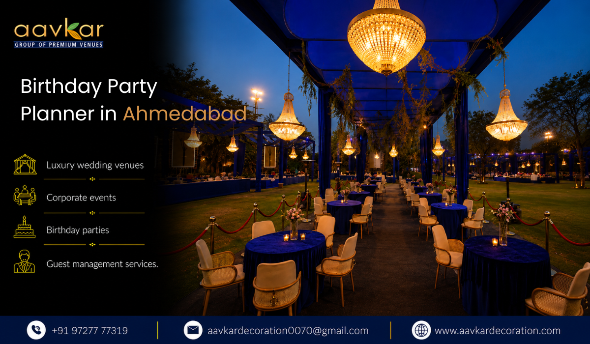 Birthday Party Planner in Ahmedabad