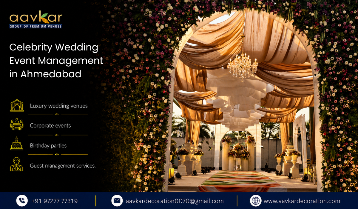 Celebrity Wedding Event Management in Ahmedabad