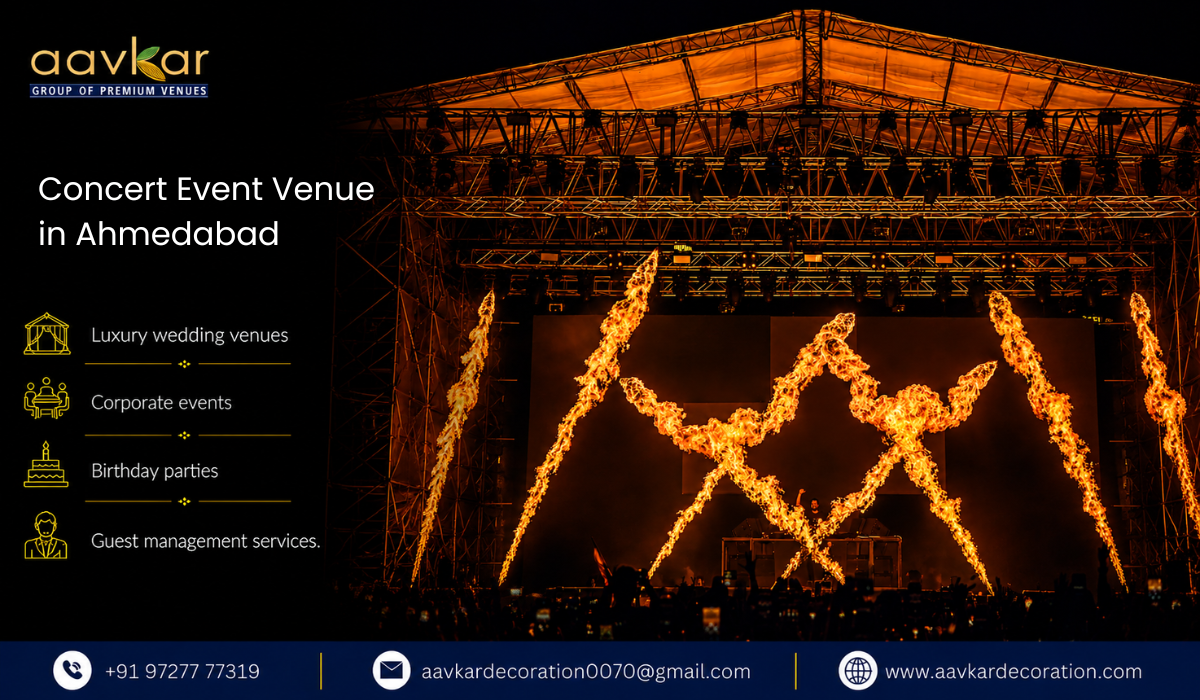 Concert Event Venue in Ahmedabad