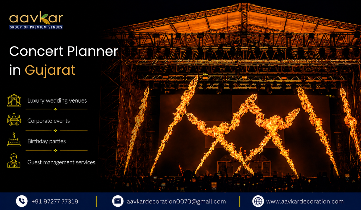 Concert Planner in Gujarat