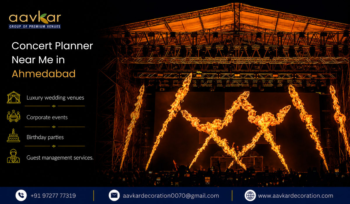 Concert Planner Near Me in Ahmedabad