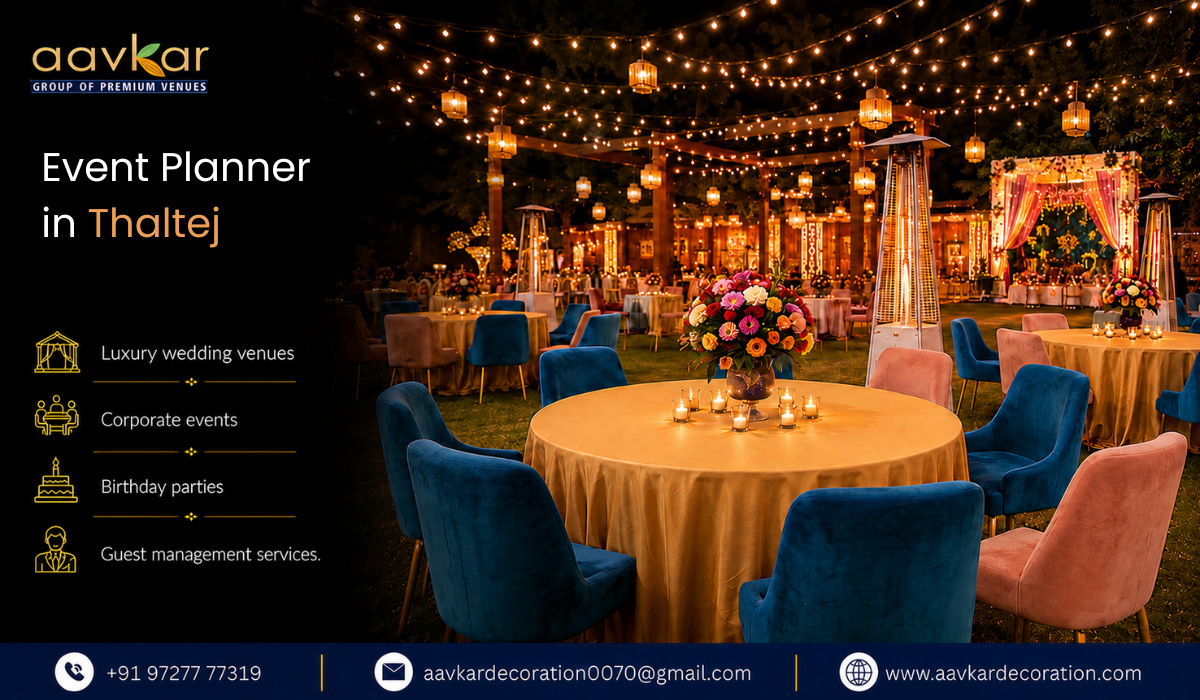 Event Planner in Thaltej