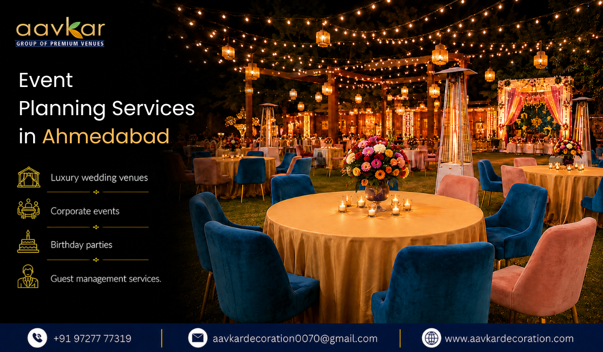 Event Planning Services in Ahmedabad