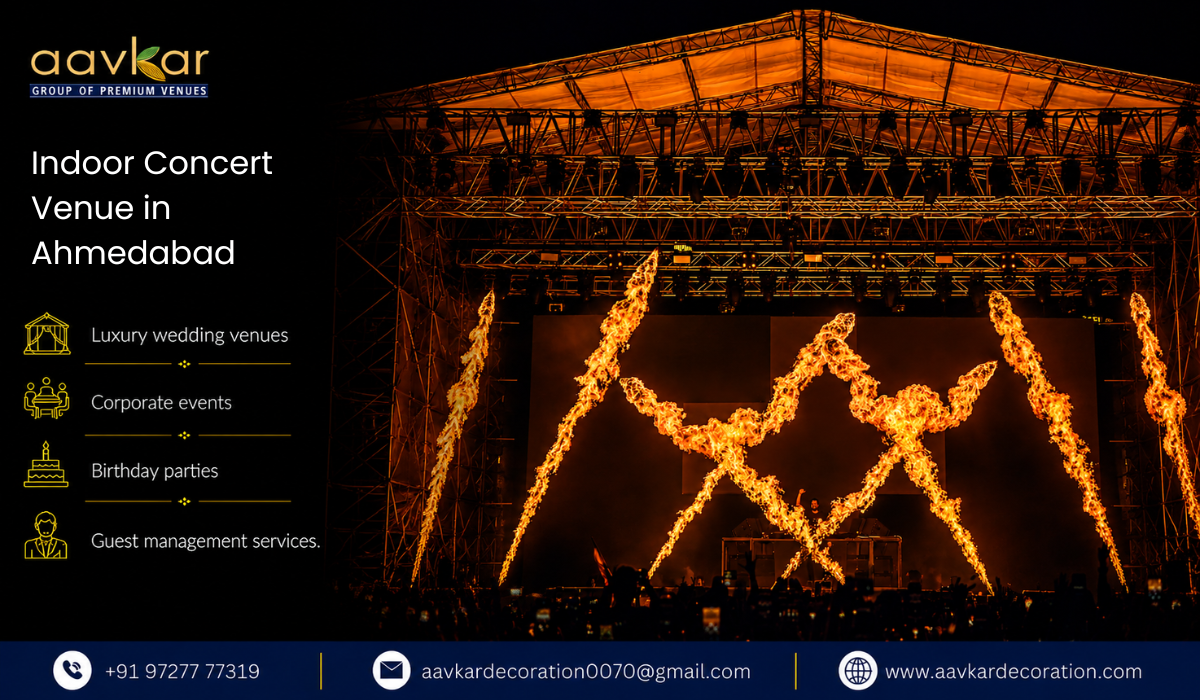 Indoor Concert Venue in Ahmedabad