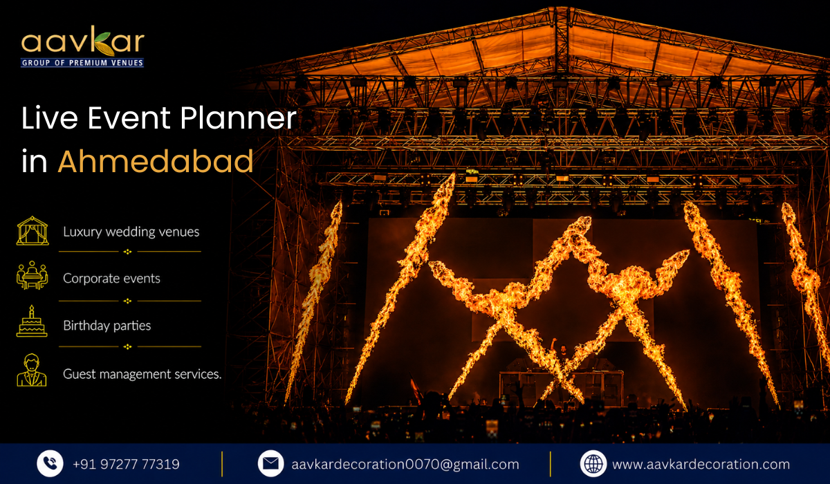Live Event Planner in Ahmedabad